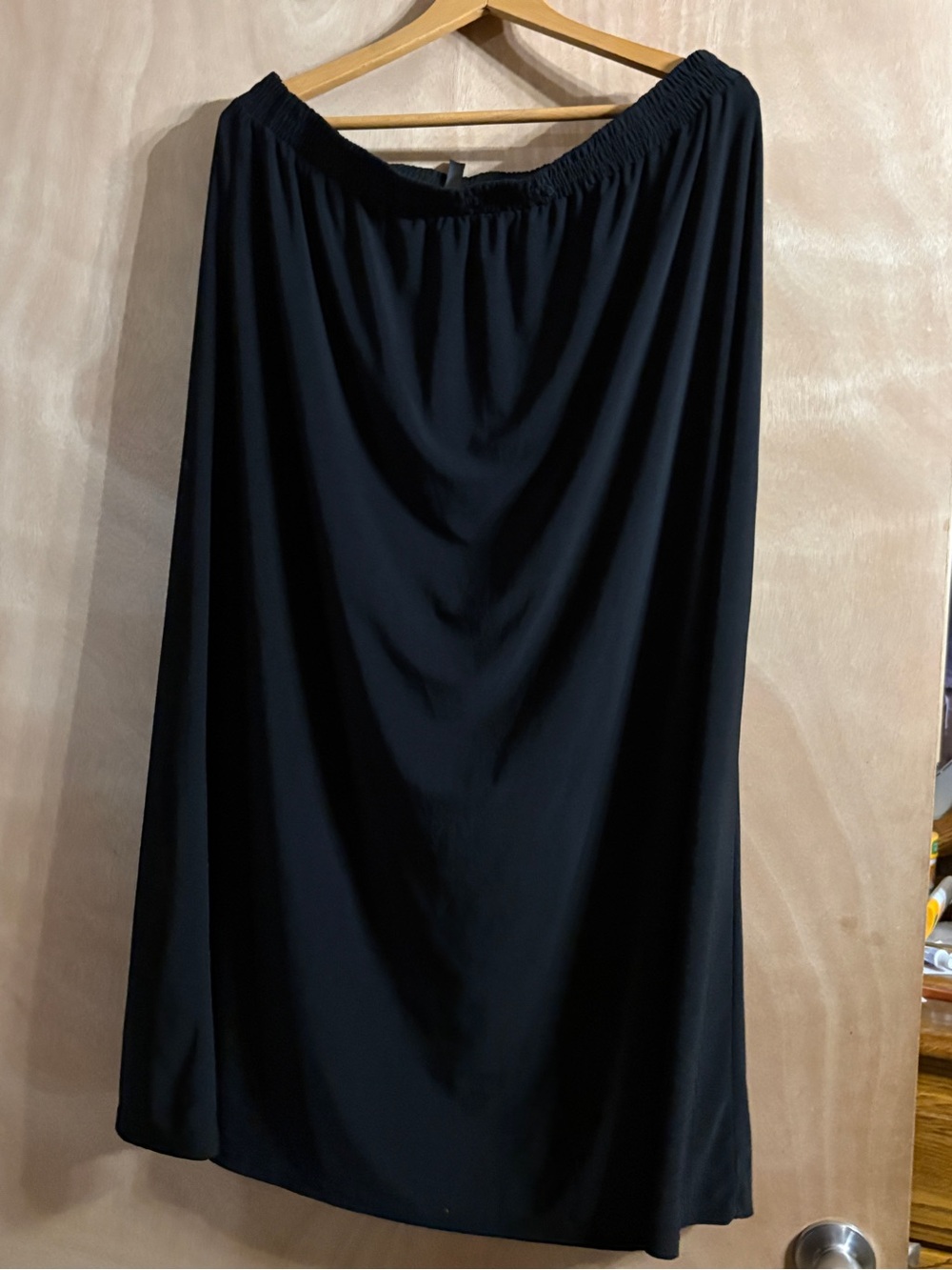 Classic Black A-Line Women's Skirt